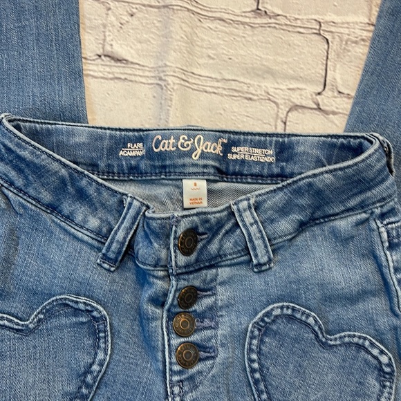 Cat & Jack Jeans Girls size 8 and Girls size 10 - Picture 11 of 12